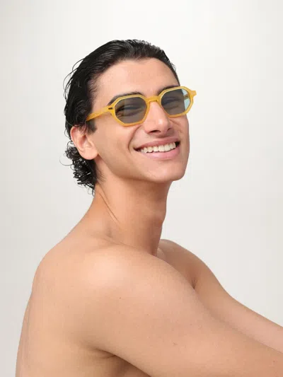 Kyme Glasses Men  In Yellow