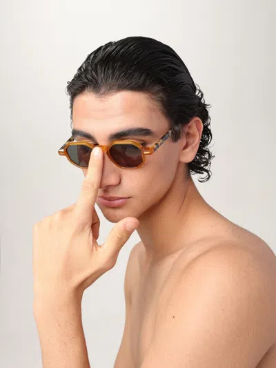 Kyme Glasses Men  In Brown