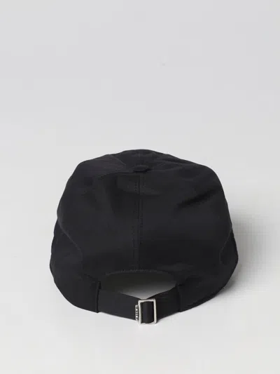 Msgm Hat In Cotton In Black