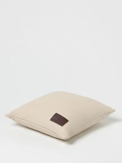 Brunello Cucinelli Pillow Homeware  In Neutral