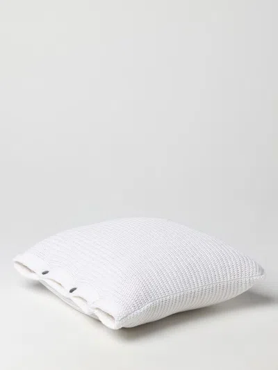 Brunello Cucinelli Pillow Homeware  In White