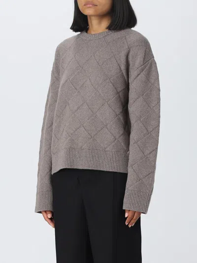 Bottega Veneta Sweater In Wool In Brown