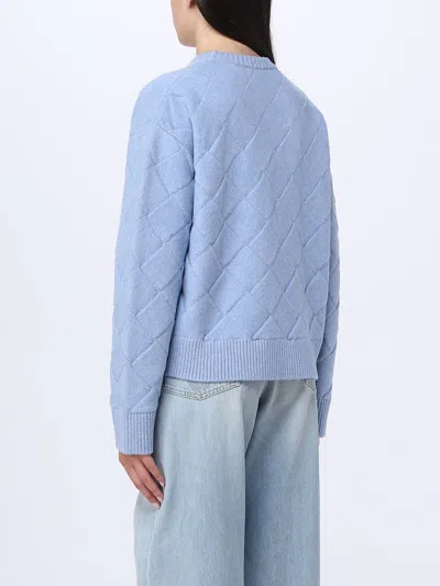 Bottega Veneta Sweater In Wool In Blue