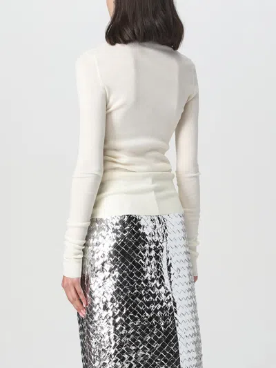 Bottega Veneta Sweater In Wool In Neutral