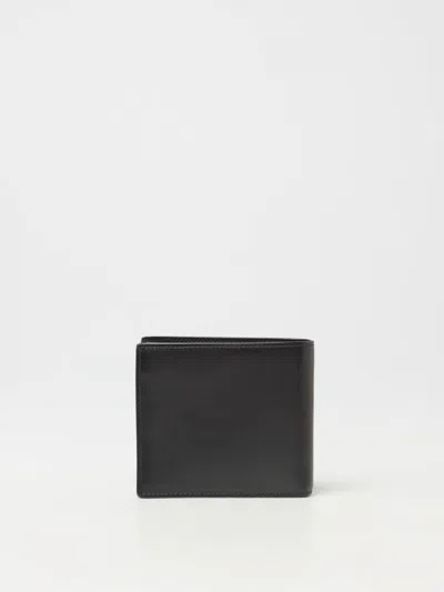 Saint Laurent Cassandre Leather Wallet In Black