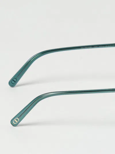 Dior Optical Frames Woman Green In Green