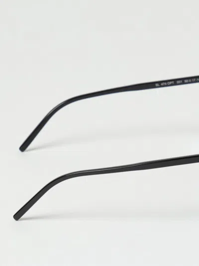 Saint Laurent Acetate Eyeglasses In Black