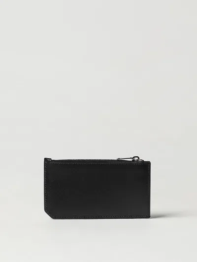Saint Laurent Wallet Men  In Black