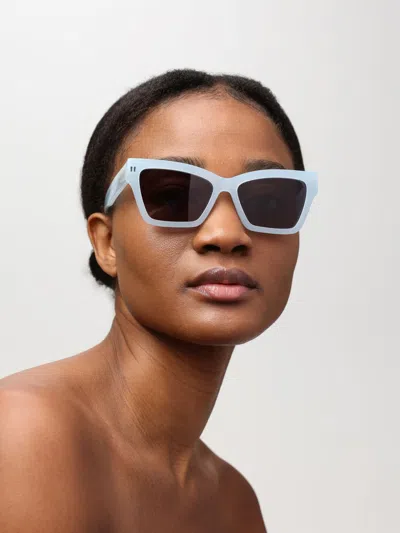 Off-white Cincinnati Acetate Sunglasses In Blue