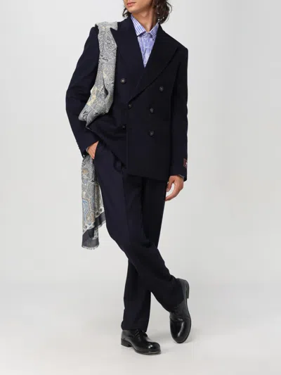 Etro Coats & Jackets In Blue