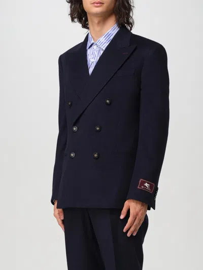 Etro Coats & Jackets In Blue