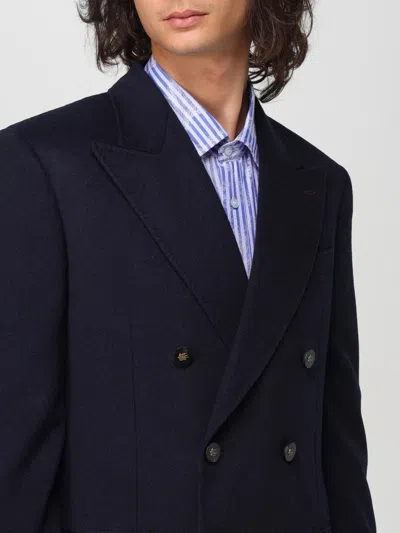 Etro Coats & Jackets In Blue