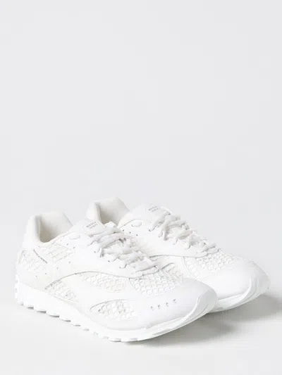 Bottega Veneta Orbit Nylon And Mesh Runner Sneakers In White