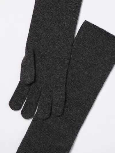 Max Mara Gloves Woman  In Black