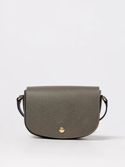 Longchamp Epure Leather Crossbody In Gray