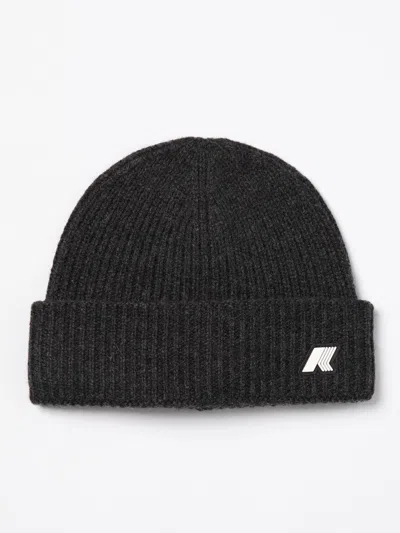 K-way Wool Knit Hat In Black