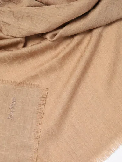 Max Mara Scarf Woman  In Brown