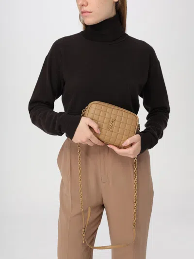 Saint Laurent Shoulder Bag Woman  In Neutral