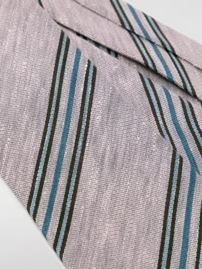 Paul Smith Block Stripe Men's Tie In Multi