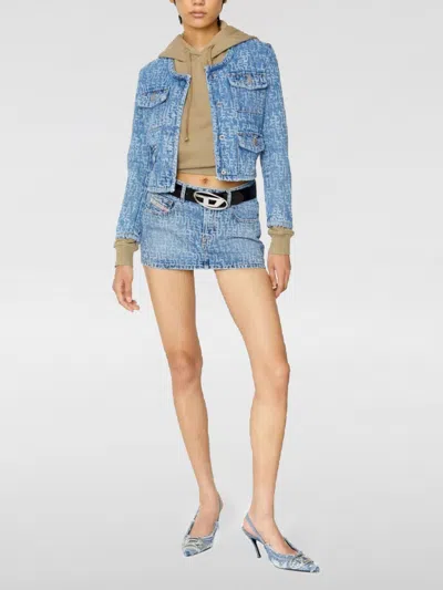 Diesel Women Belt With Buckle In Black