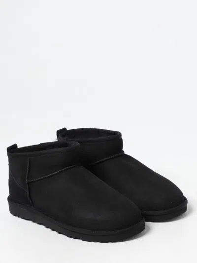 Ugg Classic Ultra Mini Ankle Boots In Black