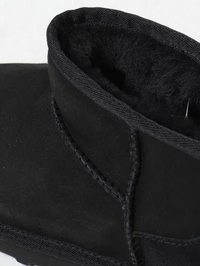 Ugg Classic Ultra Mini Ankle Boots In Black