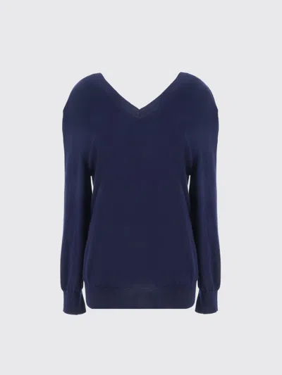 Prada Blue Cashmere Cardigan In Blue