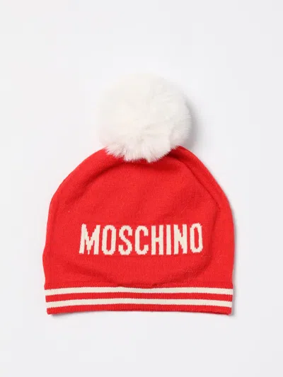 Moschino Hat Kids  In Red