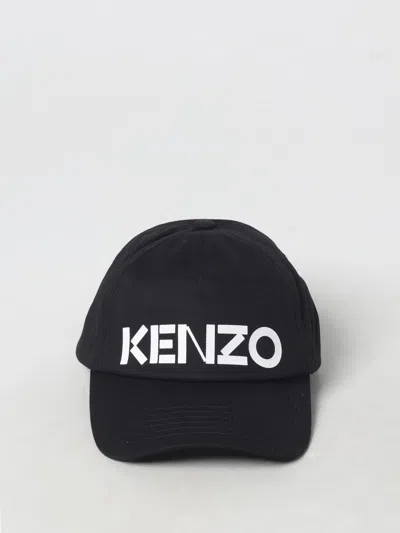 Kenzo C.p.company Ribbed Beanie With Logo Patch In Black