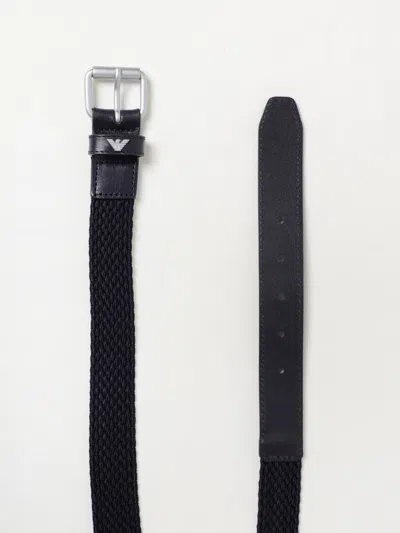 Emporio Armani Belt Kids  In Blue