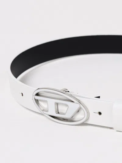 Diesel Women B-1dr 25 Belt In White