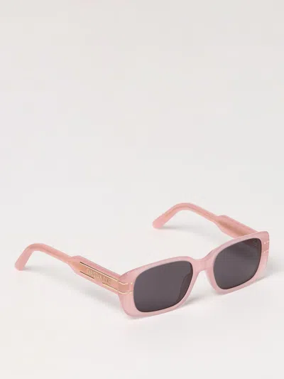 Dior Eyewear Rectangle-frame Sunglasses In Pink