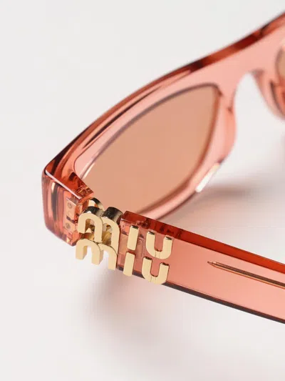 Miu Miu Sunglasses Woman  In Pink