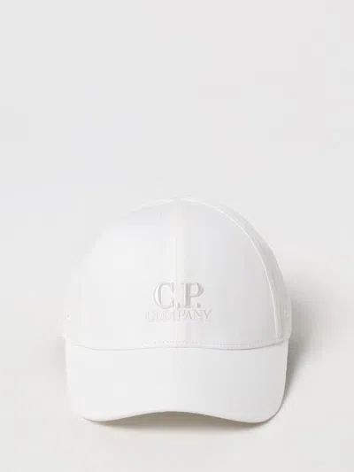 C.p. Company Hat Kids  In White
