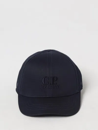 C.p. Company Hat Kids  In Blue