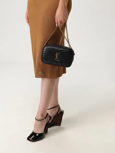 Saint Laurent Shoulder Bag Woman  In Black