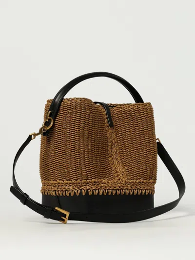 Saint Laurent Shoulder Bag Woman  In Brown