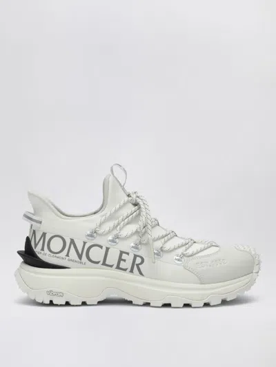 Moncler White Tech Fabric Trailgrip Lite 2 Sneakers In Multi