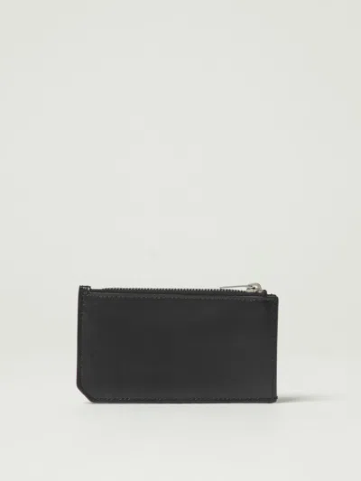 Saint Laurent Wallet Men  In Black