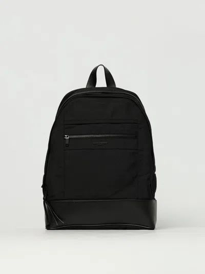 Saint Laurent Versatile Backpack Featuring Adjustable Straps In Black