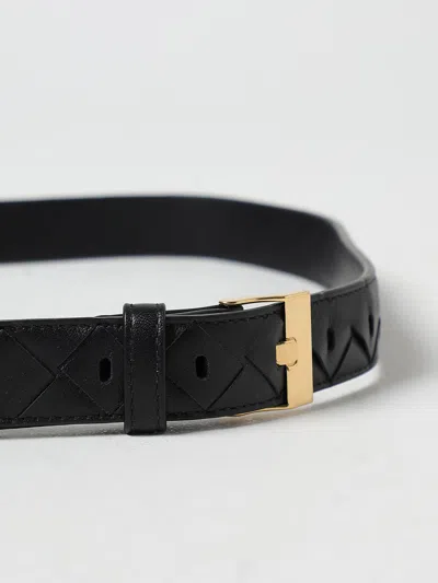 Bottega Veneta Intrecciato Design Belt In Multicolor
