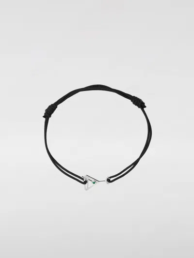 Aliita Martini Esmeralda Cord Bracelet In Black