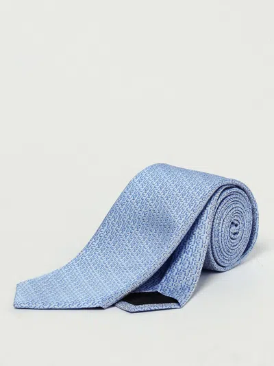 Gucci Tie Men Gnawed Blue In Blue