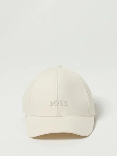 Hugo Boss Hat Woman Boss In Neutral