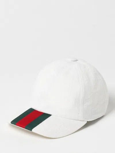 Gucci Hat Kids  In White