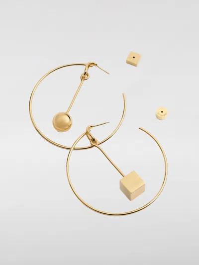 Jacquemus Les Creoles Nodo Earrings In Gold
