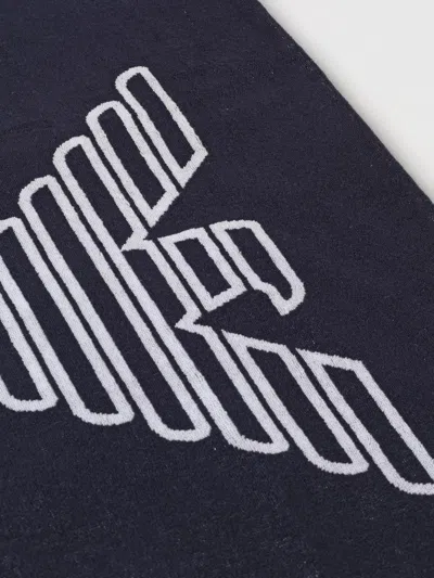 Emporio Armani Beach Towel Men  Swimwear In Blue