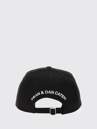 Dsquared2 Logo Embroidered Baseball Cap In Black