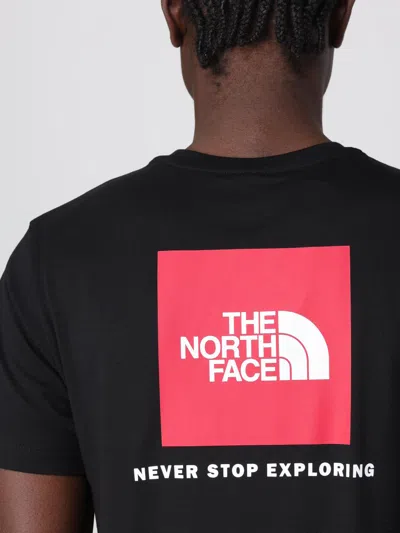 The North Face Mens Box Nse Celebration Short-sleeve Cotton-jersey T-shirt Tnf Black