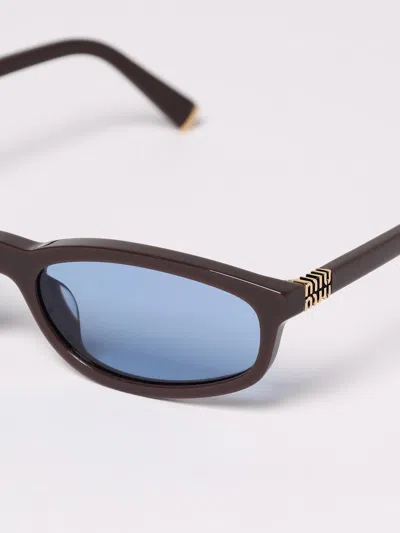Miu Miu Sunglasses Woman  In Brown